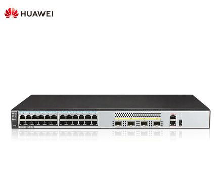华为（HUAWEI）企业级交换机 企业级三层24口千兆以太网+4口千兆光 网络交换机-S5720S-28P-SI-AC